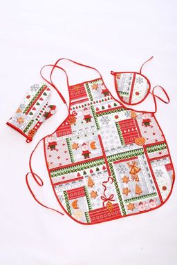 Набор 3 предмета (фартук, варежка, прихватка)