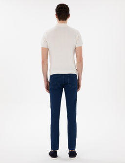 Lacivert Slim Fit Jean Pantolon - Pierre cardin фото 4