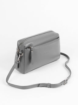 Женская кожаная сумка Richet 3176LN 830 Серый