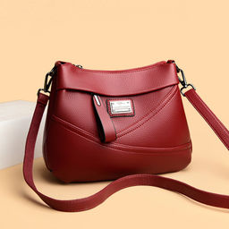 KAIDIFEINIROO Сумка женская с двумя ремнями 8733 фото 19