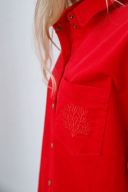 Рубашка женская Red - Captain's mate фото 21