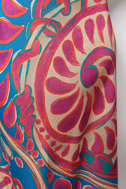 Etnik Desenli Dokuma Maxi Plaj Pareo TBESS23PR00005