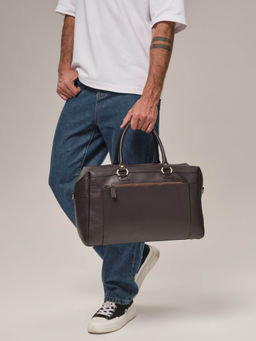 Сумка дорожная Azaro 8048 т.коричневый