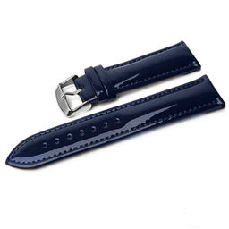 Ремешок для часов натуральная кожа голубой C12-14blue