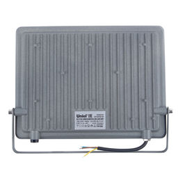 ULF-F52D-200W/6500K IP65 200-240V GREY Прожектор светодиодный. Дневной свет (6500K). Угол 90 градусов. Корпус серый. TM Uniel