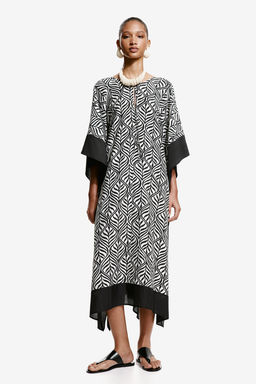 Vestido caftan con cinturon de anudar - H&m фото 2