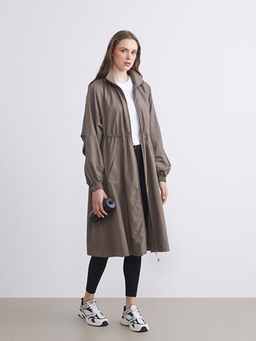 Dik Yaka Oversize Kad?n Ya?murluk