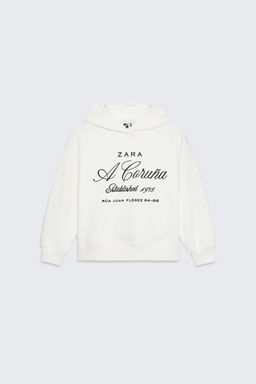 50TH ANNIVERSARY EMBROIDERED SLOGAN HOODIE