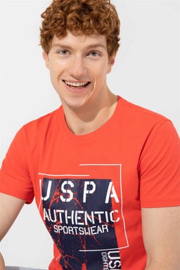 Мужская красная велосипедная шея T -Fish Surprise Discount в корзине - U.s. polo assn фото 2