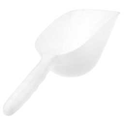 Совок для сыпучих продуктов пластмассовый, 0,6л, 30х10,5х7,5см, с мерной шкалой, цвета в ассортименте: белый, желтый (Китай) - Домашняя мода фото 9