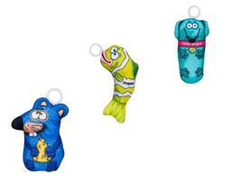 Игр. д/кош. с валерианой Вибрирующие игрушки 10 см Антицарапки 50465