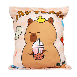 Игрушка -Антистресс "Подушка с капибарками"