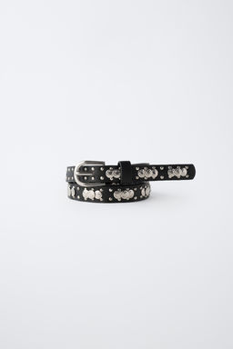 CINTUR?N TACHAS / Negro