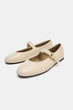 BAILARINA PIEL SOFT / Blanco - Zara фото 3