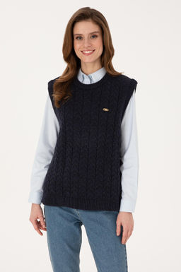 Kad_n Lacivert S_veter