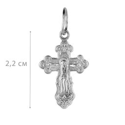 Подвеска, без вставки, Крест р/д