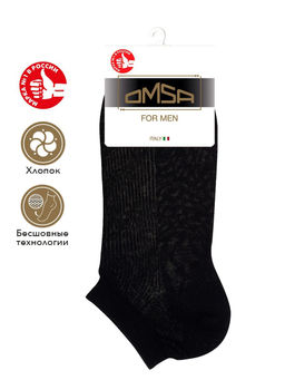 OMSA ACTIVE 102 носки муж.* - nero  фото 7