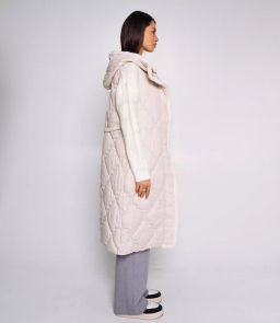 Жилет #КТ09 (3), светло-бежевый