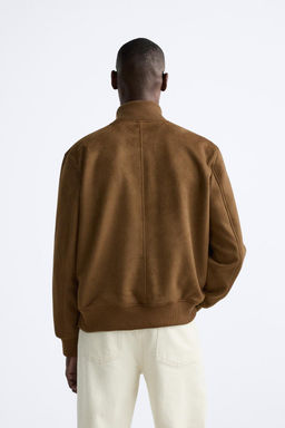 FAUX SUEDE JACKET - Zara фото 4