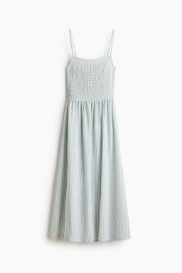 Vestido de tirantes con cuerpo nido de abeja - H&m фото 6