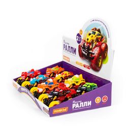 Монстр РАЛЛИ, автомобиль инерционный (со светом и звуком) (дисплей №1) - Полесье фото 4