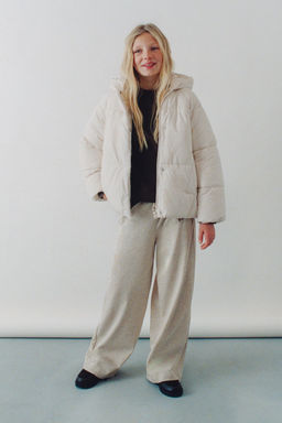 HOODED PADDED JACKET