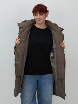 Пальто двубортная зимнее утепленное Бренд: Visdeer  фото 13