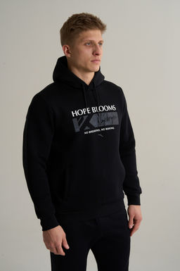 Худи Черный KT Sweat Hoodie - Anta фото 2