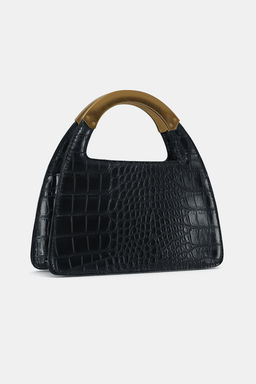 CITY BAG WITH METAL HANDLE - Zara фото 6