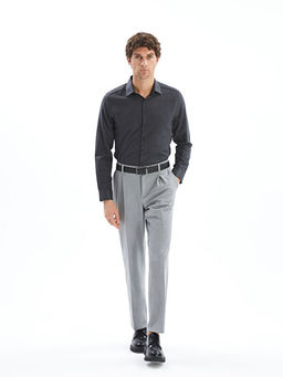 Slim Fit Uzun Kollu Arm?rl? Erkek G?mlek