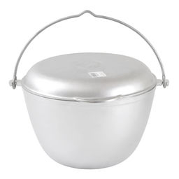 Казан походный алюмин. 4л (с крышкой сковородой) (кп40)