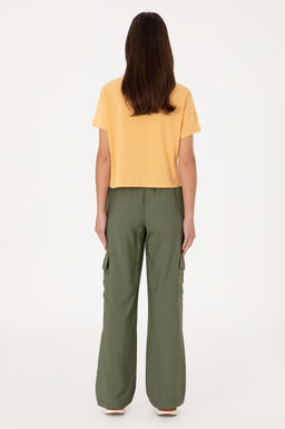 Kad_n Koyu Haki Kanvas Pantolon Sepette S_rpriz _ndirim - U.s. polo assn фото 4