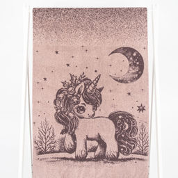 Полотенце махровое 6с102.411ж1 Волшебная ночь(т.с.мальв1) 67х150см