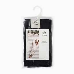 Набор салфеток «Этель» Home, чёрный, 40×40 см - 2 шт., 100% хлопок, саржа 190 г/м²