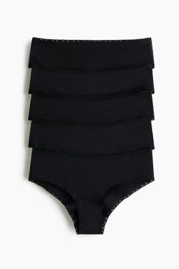 Pack de 5 bragas Hipster de algod?n - H&m фото 3