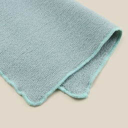 Салфетки махровые SL HOME: Frame «Аззура», 30×30 см - 3 шт., хлопок 100%, бирюзовые