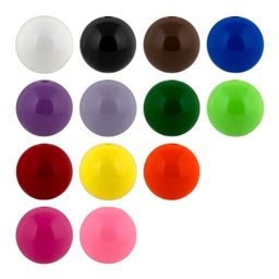 Бусина "Zlatka" акрил BSA-08 8 мм 50 шт ± 2 шт СК/Распродажа №12 лиловый