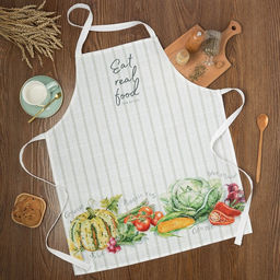 Фартук Этель Vegetable 70×60 см, 100% хлопок, репс 210 г/м²