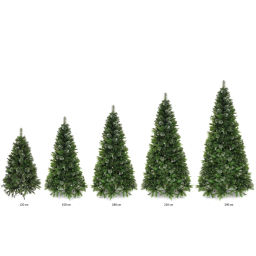 Елка "Праздничная" 240 см, ПВХ+леска (1795 веток)