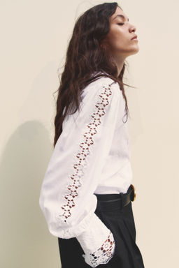 Blusa bordada - H&m фото 5