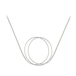 Спицы GAMMA круговые MKG-R сталь d 1.8 мм 80 см 1 шт с металлической леской  фото 3