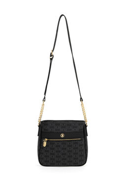 U. S. Polo Assn / Женская черная сумка через плечо - U.s. polo assn фото 4