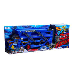 Грузовик Пламя, с 6 металлическими машинами и запуском, МИКС - Simaland фото 8