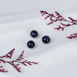 Бусины для украшений из Аметиста (3 шт)