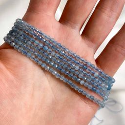 Бусины для украшений из Аквамарина огранка