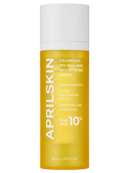 Calendula 10% PHA+AHA Resurfacing Serum - Сыворотка для лица с кислотами, 30 мл