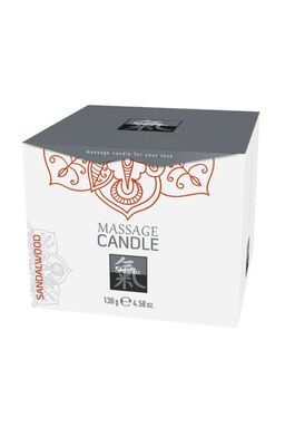Массажная свеча HOT Shiatsu с ароматом сандала, 130 мл  фото 2