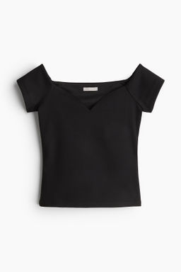 Top off-the-shoulder corto - H&m фото 7