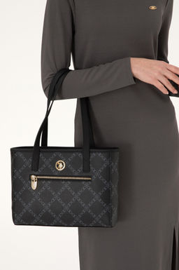 Женская черная сумка через плечо Неожиданная скидка в корзине - U.s. polo assn фото 2