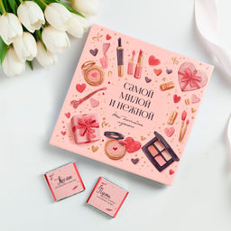 Набор 9 шоколадок "Самой милой и нежной"